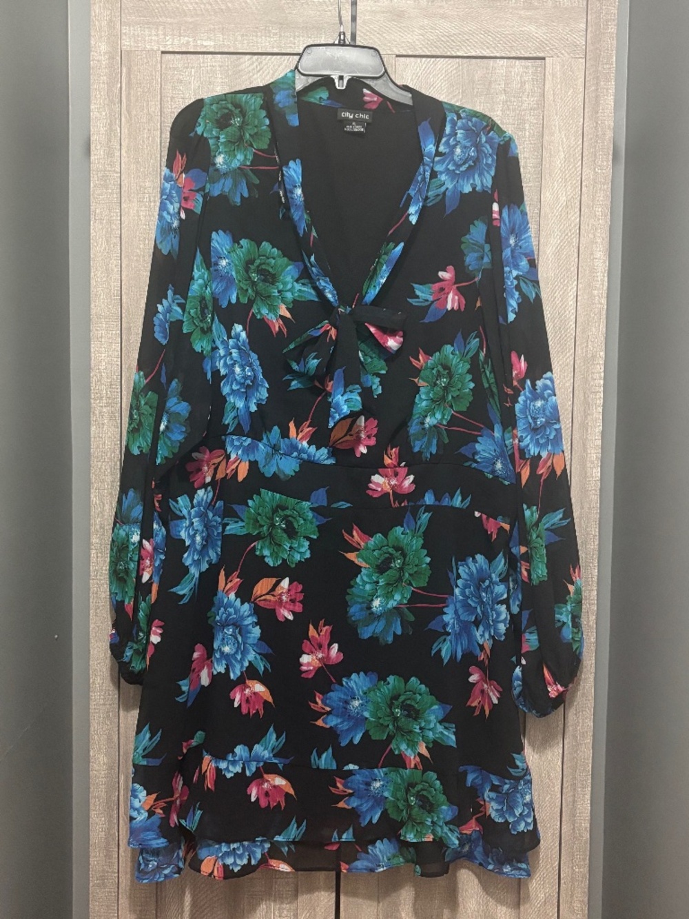 City Chic Mini Dress 22 XL
